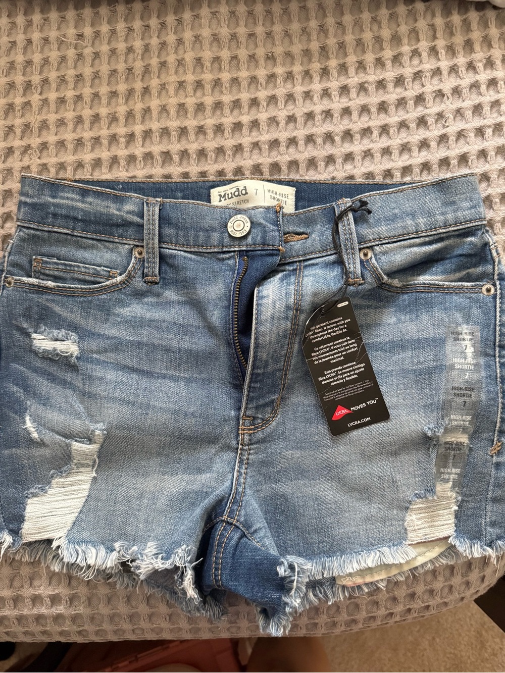 NWT Mudd Jean Shorts